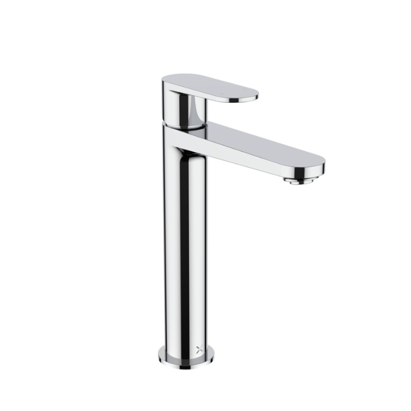 Product Cut out image of the Crosswater Drift Chrome Tall Basin Monobloc